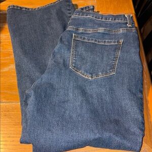 Gloria Vanderbilt Dark Blue Straight Jeans